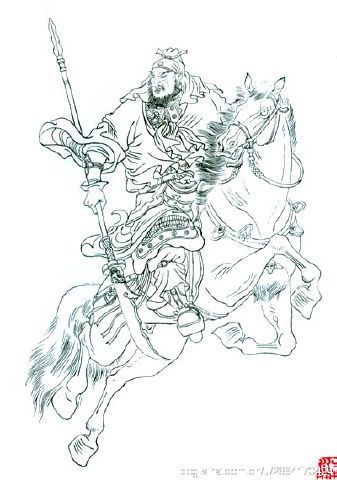 白描水浒三十六天罡星