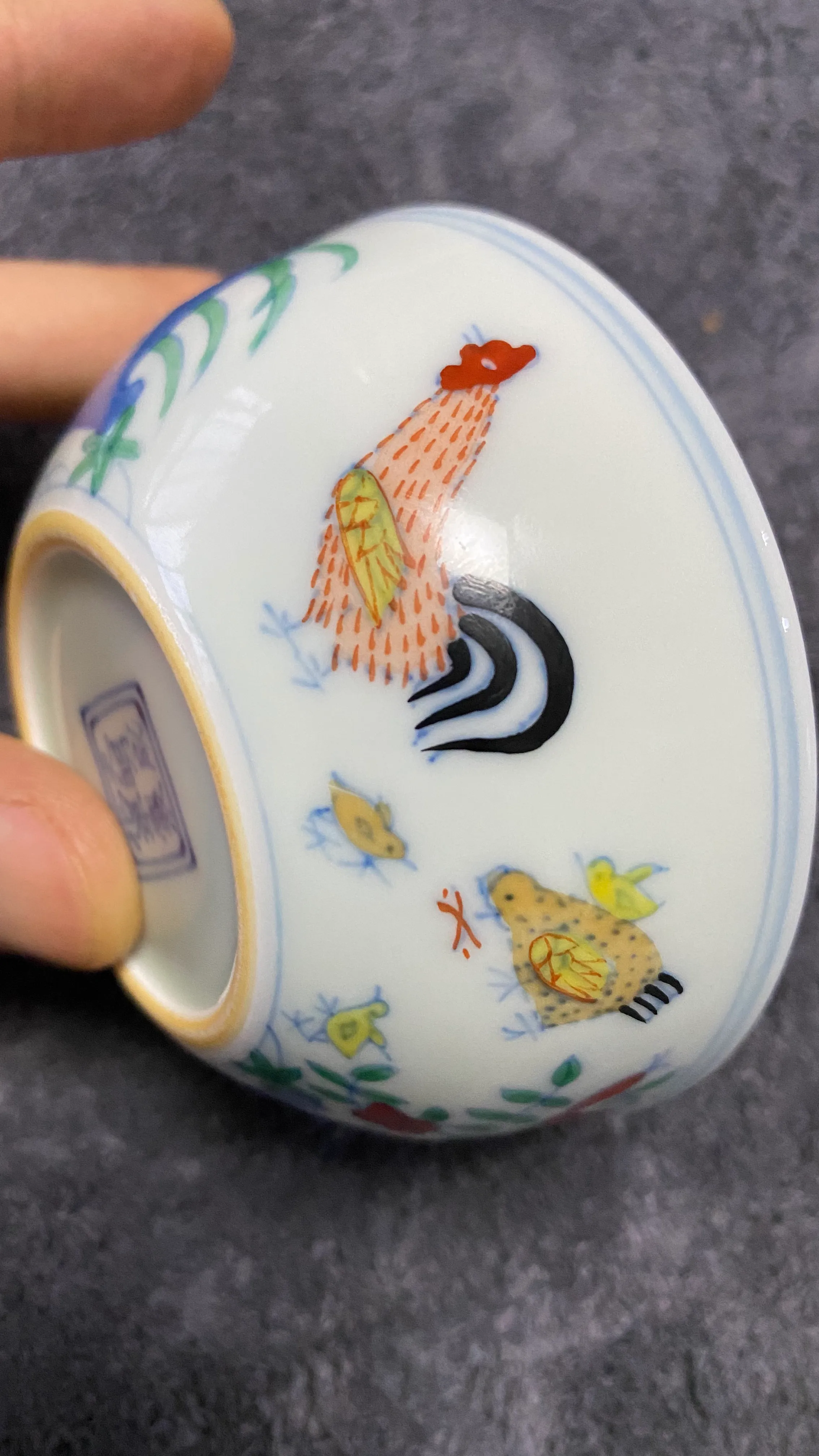 大明成化斗彩瓷器鉴定要点分享~成化真品打样!