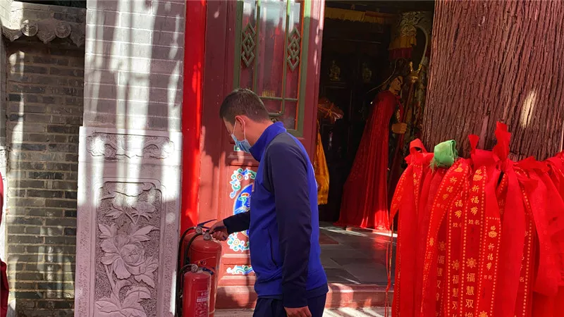 五台山大队持续开展消防产品专项检查和宣传活动