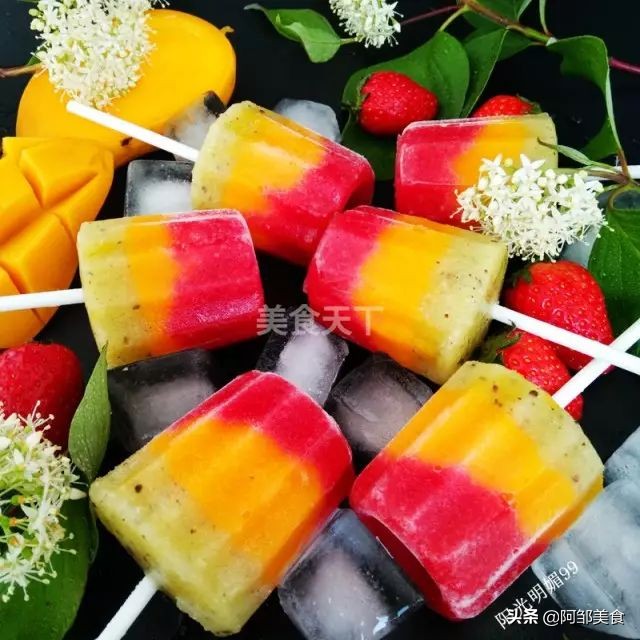 6款夏日花式冰糕做法，给你冰火两重天酷爽体验