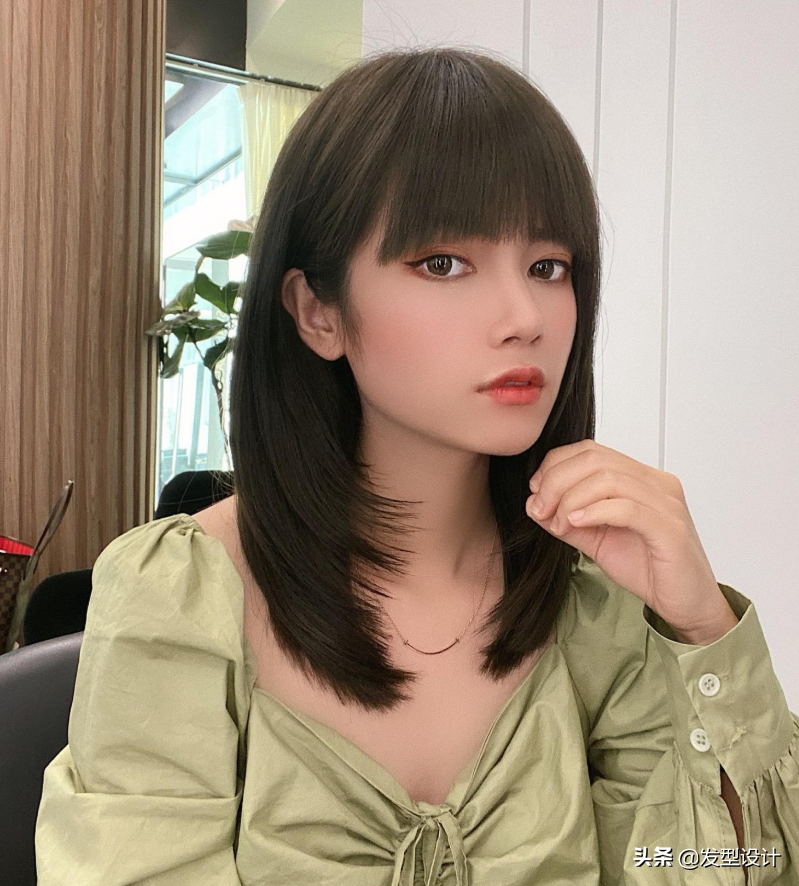 今年流行瘦脸内扣发型35款