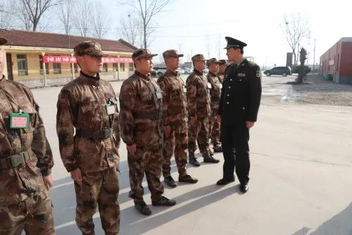 河南省濮阳军分区领导检查指导濮阳县役前训练和专武干部集训工作