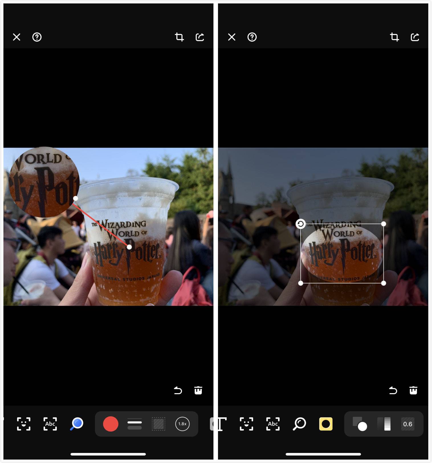 在手机上进行图片标注，用这个工具就够了