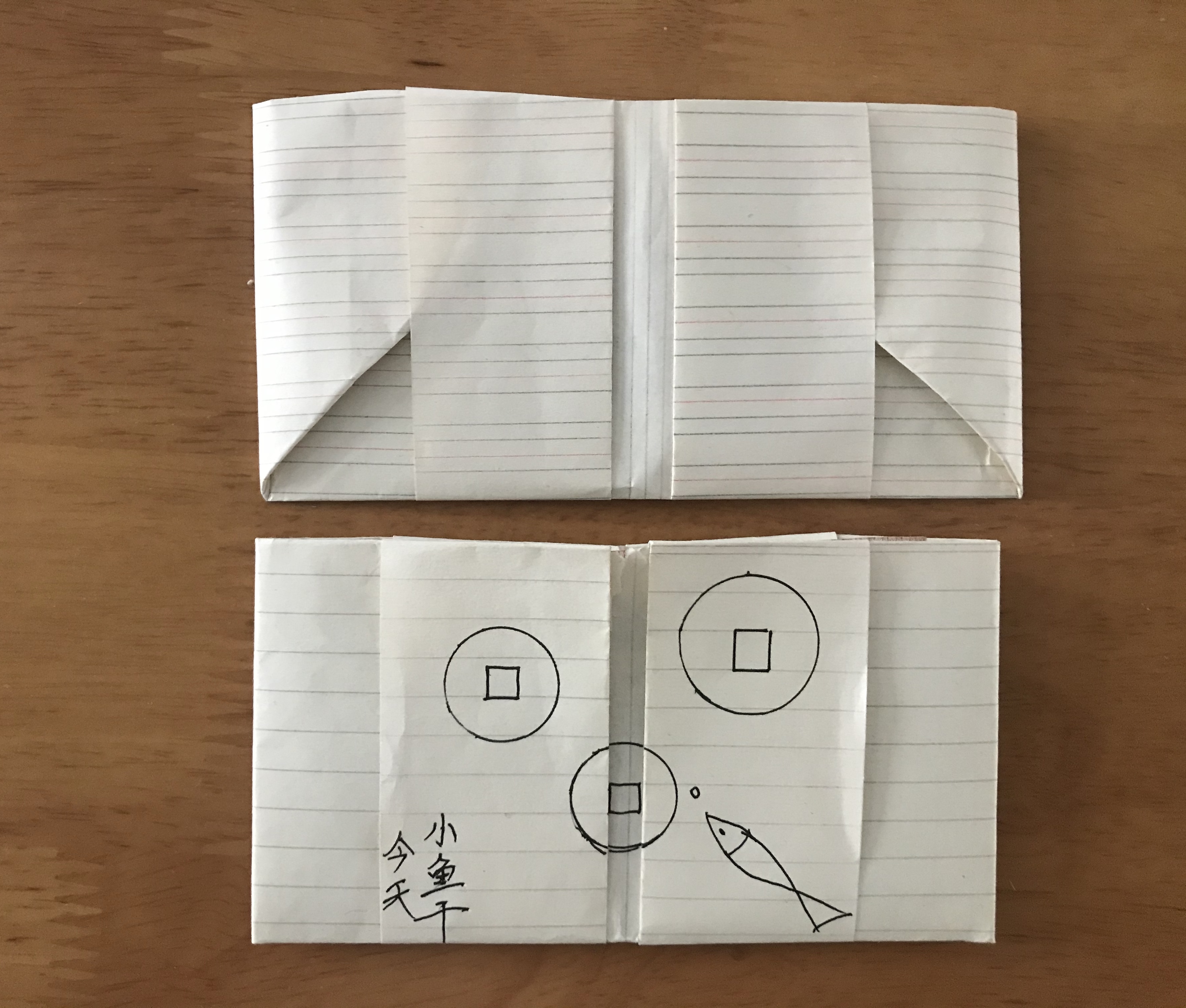 手工钱包(一款简单易学的钱包折纸教程,用三张纸折出7个口袋的钱包)