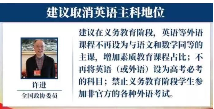 “取消英语”呼声渐高，辽宁省率先“行动”，家长对此说法不一
