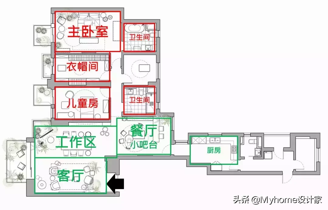 爆改女博主上海出租房,全靠精品软装,这等级堪比皇宫豪宅!