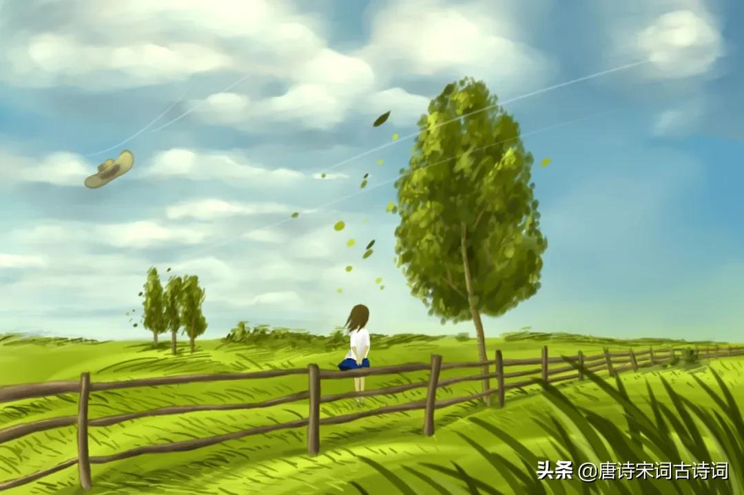 青山修竹矮篱笆,仿佛林泉隐者家