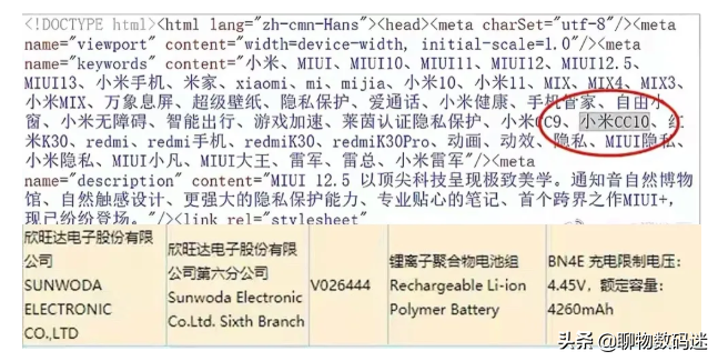 小米cc10最新消息（小米cc配置曝光）