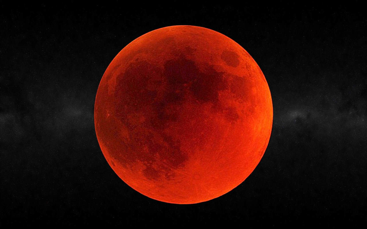 "超级血月"预示战争将降临地球?