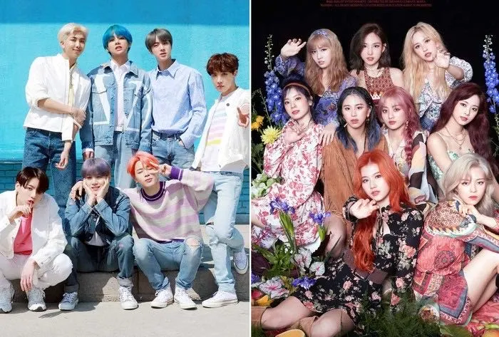 防弹少年团和TWICE在日本有多火?是虚红吗;宋慧乔-张基龙恋爱中?