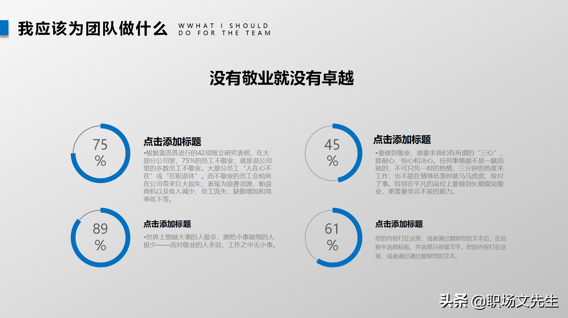 高效的领导（智、信、仁、勇、严），34页团队建设与管理培训分享