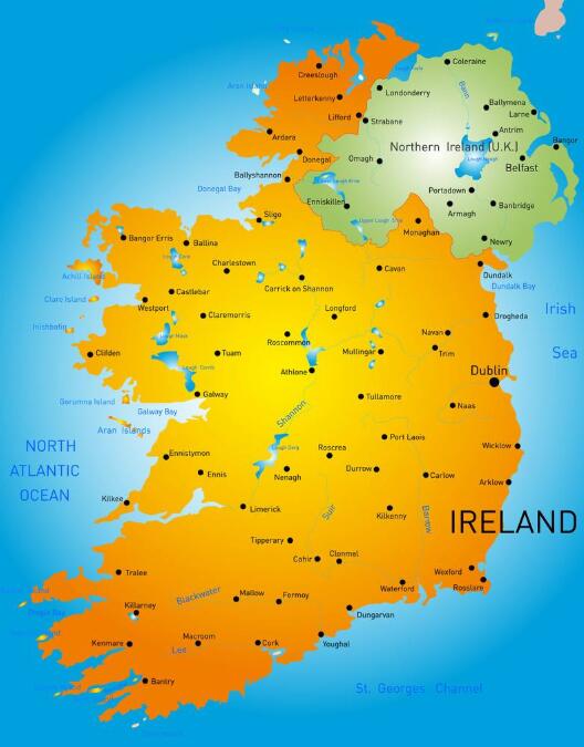 “是的，在阅读时，部长读”爱尔兰“吗？