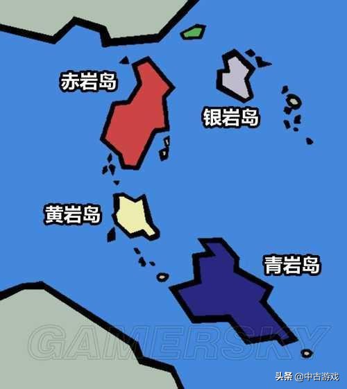 海神岛地图图片