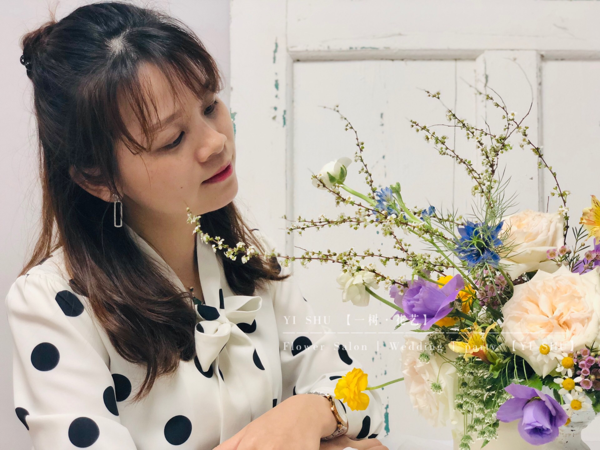 深圳学插花开花店,花艺气球培训学校,花艺气球培训班