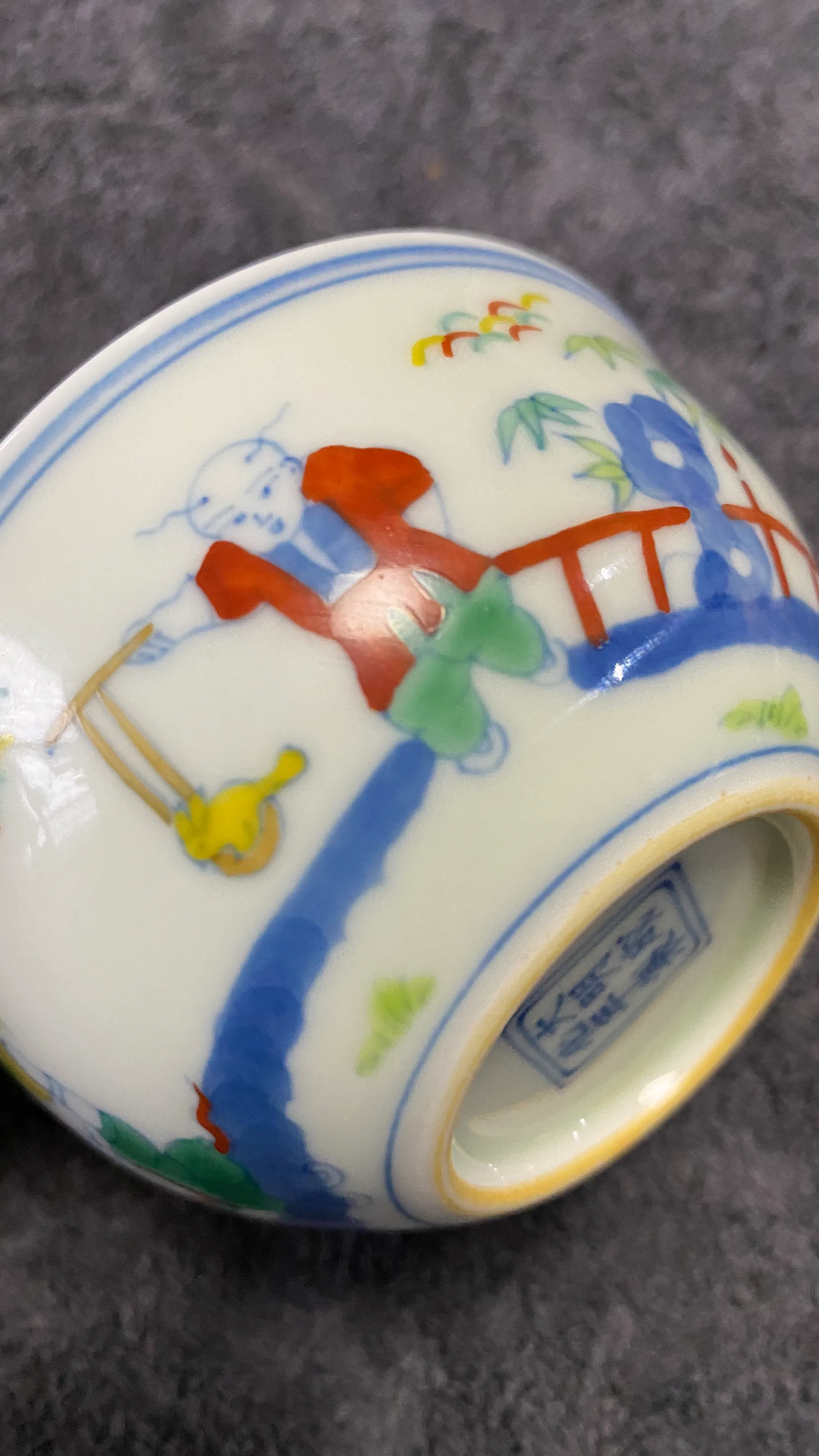 大明成化斗彩瓷器鉴定要点分享~成化真品打样!