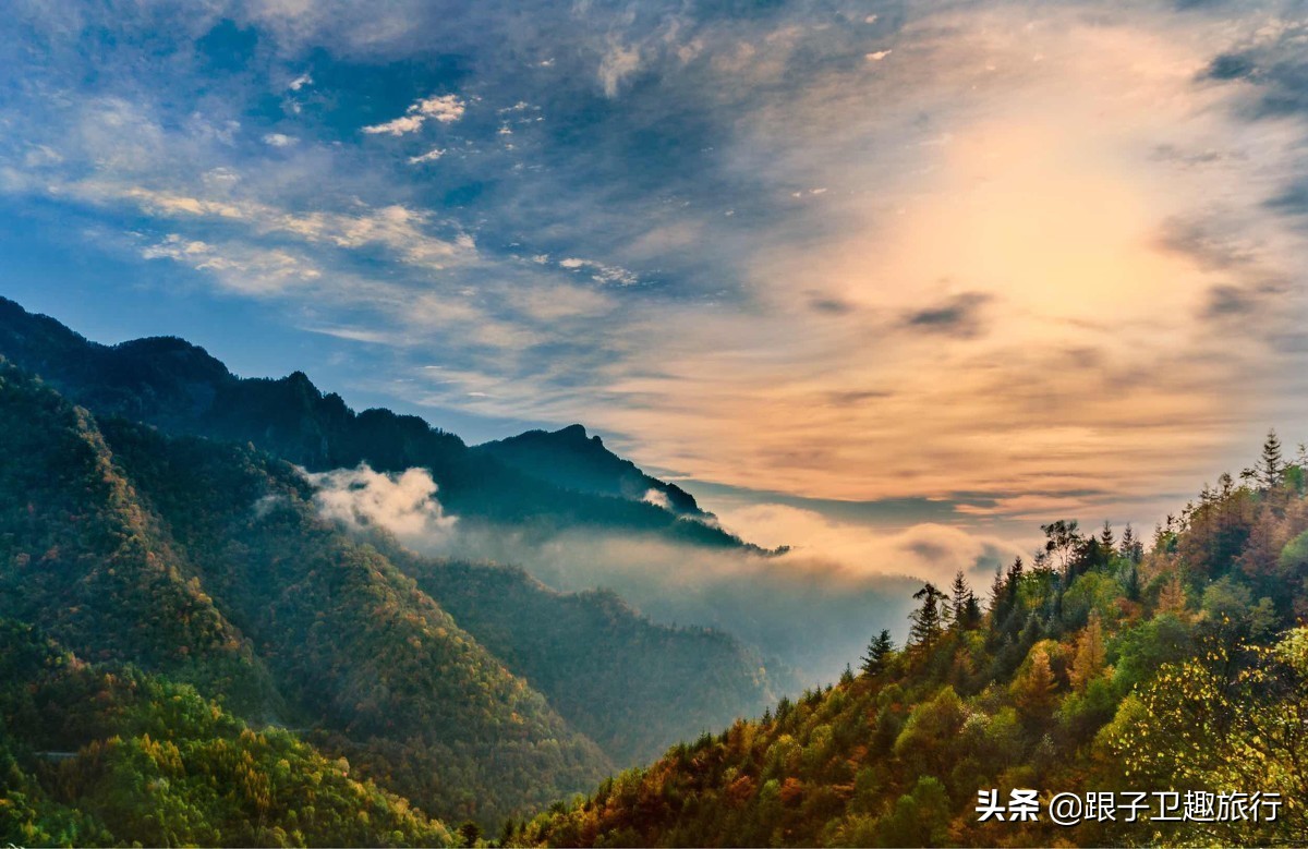 陕西境内的秦岭又被称为终南山，其长度和高度你知道多少呢