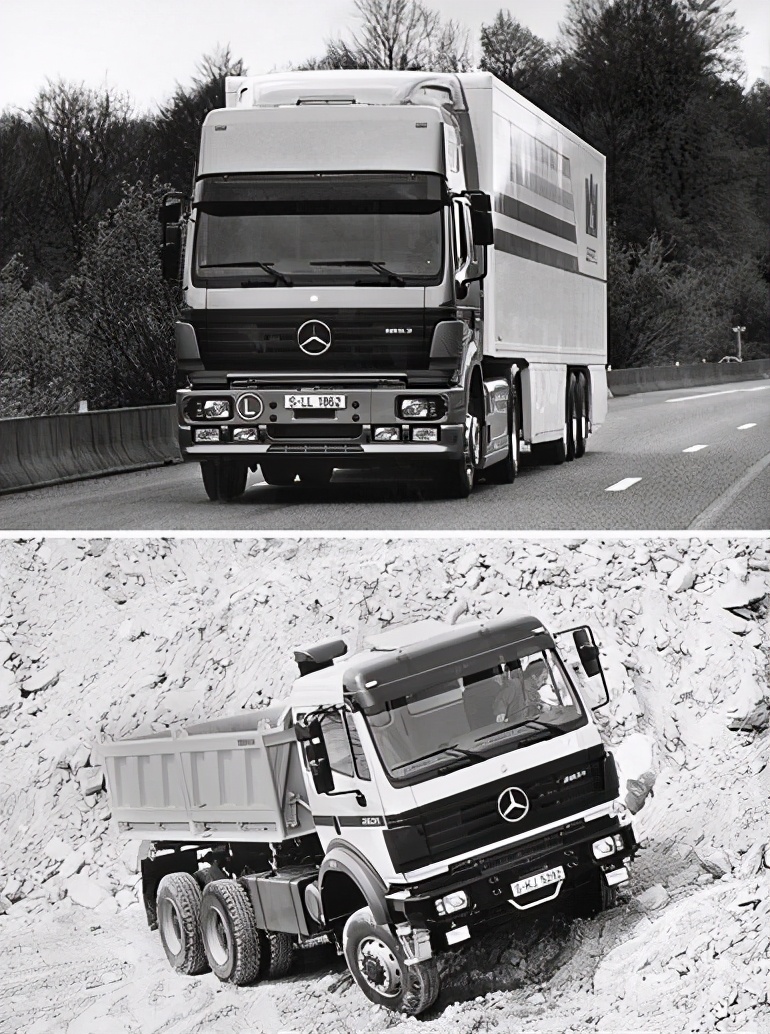出道即巅峰,每一款都经典,回顾奔驰actros旗舰卡车的故事