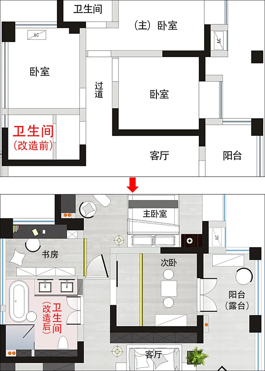 成都115㎡粉红屋，竟是80年后大叔要求，也太有情调，太会过生活