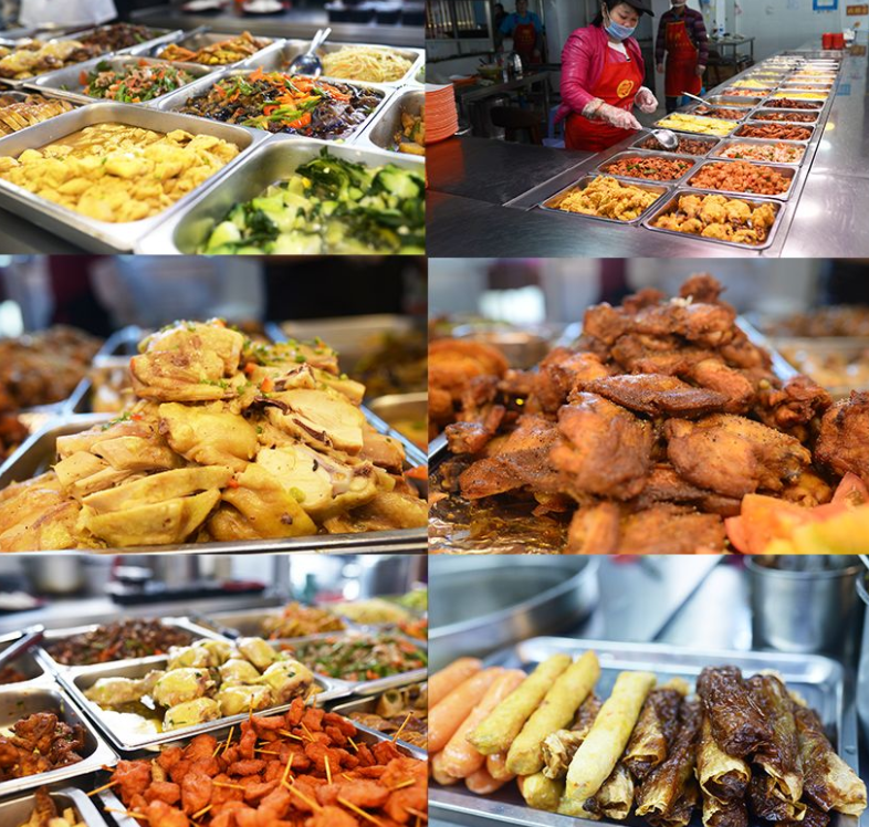 大学生食堂火了，物美价廉令人心生向往，网友：后悔没好好读书