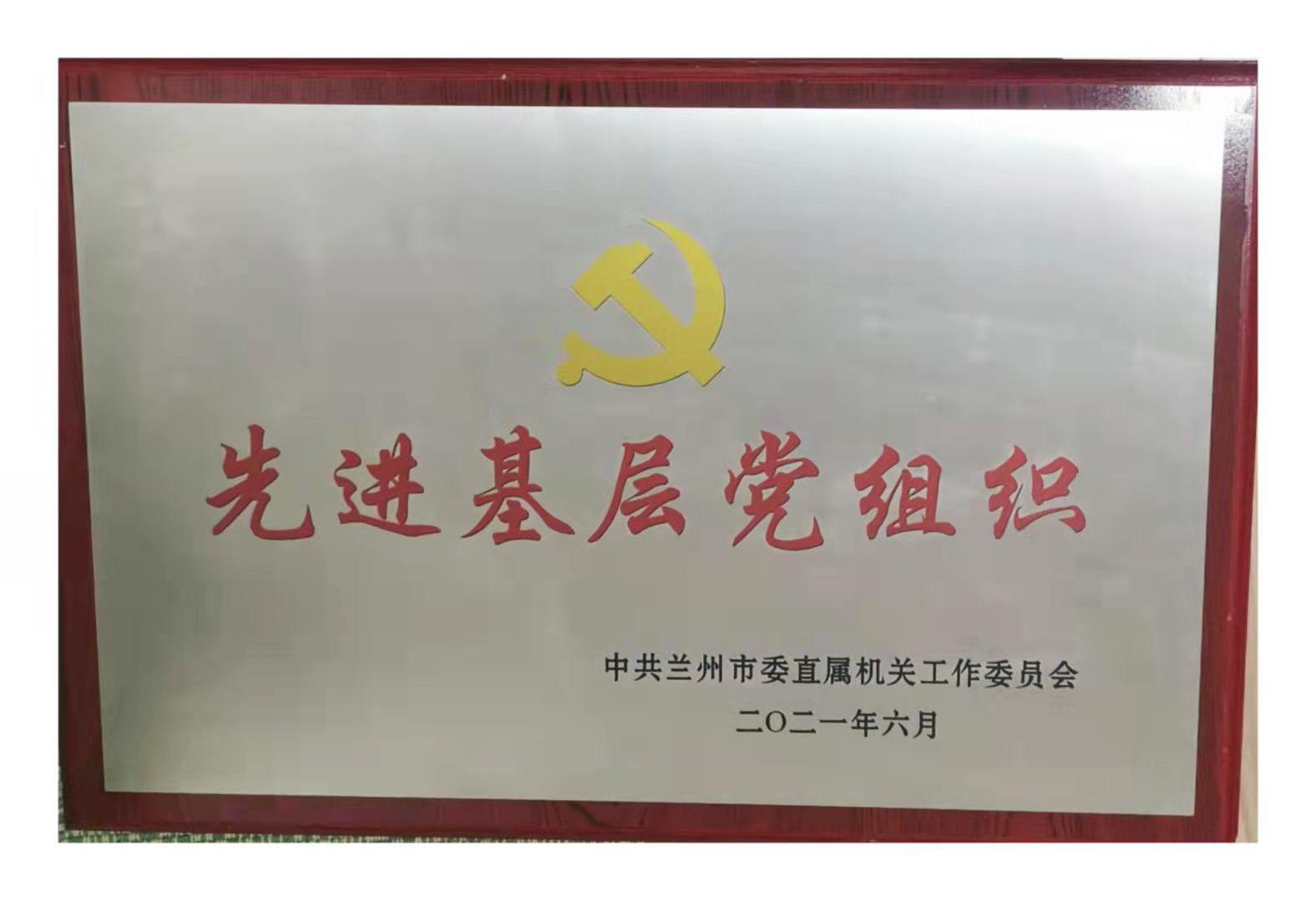蘭州市第二人民醫(yī)院榮獲“蘭州市委直屬機(jī)關(guān)先進(jìn)基層黨組織”和“甘肅省先進(jìn)基層黨組織”雙重榮譽(yù)稱號