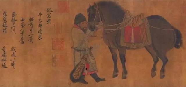 中国古今名家笔下的骏马，纵横驰骋