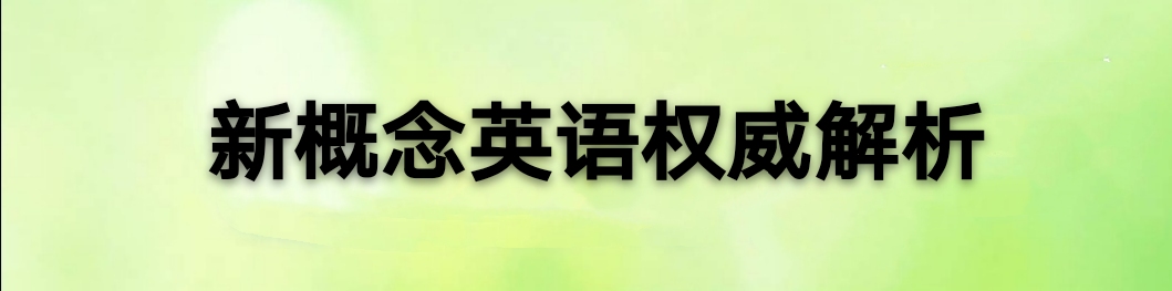 新概念英语第三册 第30课 语法课文词句全析全解(五)