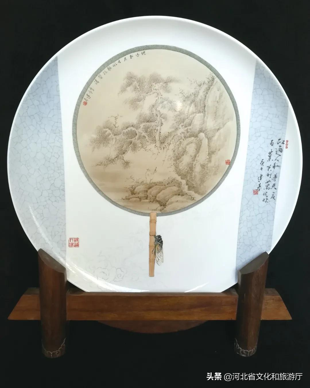 陶瓷上的绿水青山 ——陶瓷大师山水作品集萃