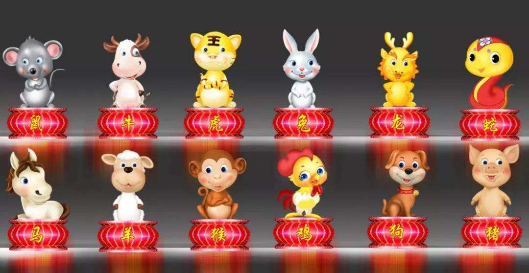 爷爷捏的十二生肖面人儿