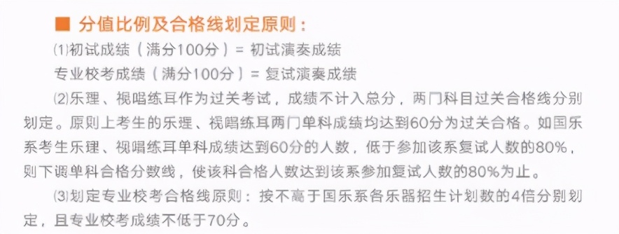 文化课vs专业课：2021年十一大音乐学院专业录取原则详解