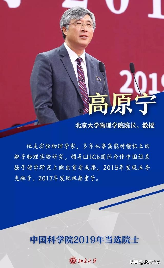 北京大学人事部（2019新当选两院院士公布）