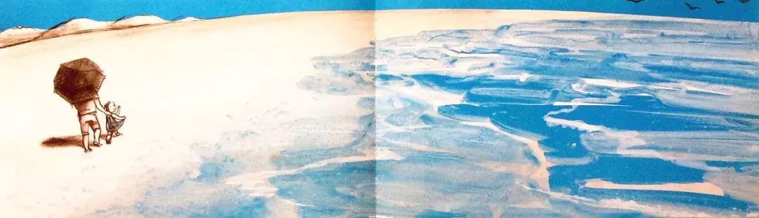 追求探索与冒险的经典无字绘本《海浪》