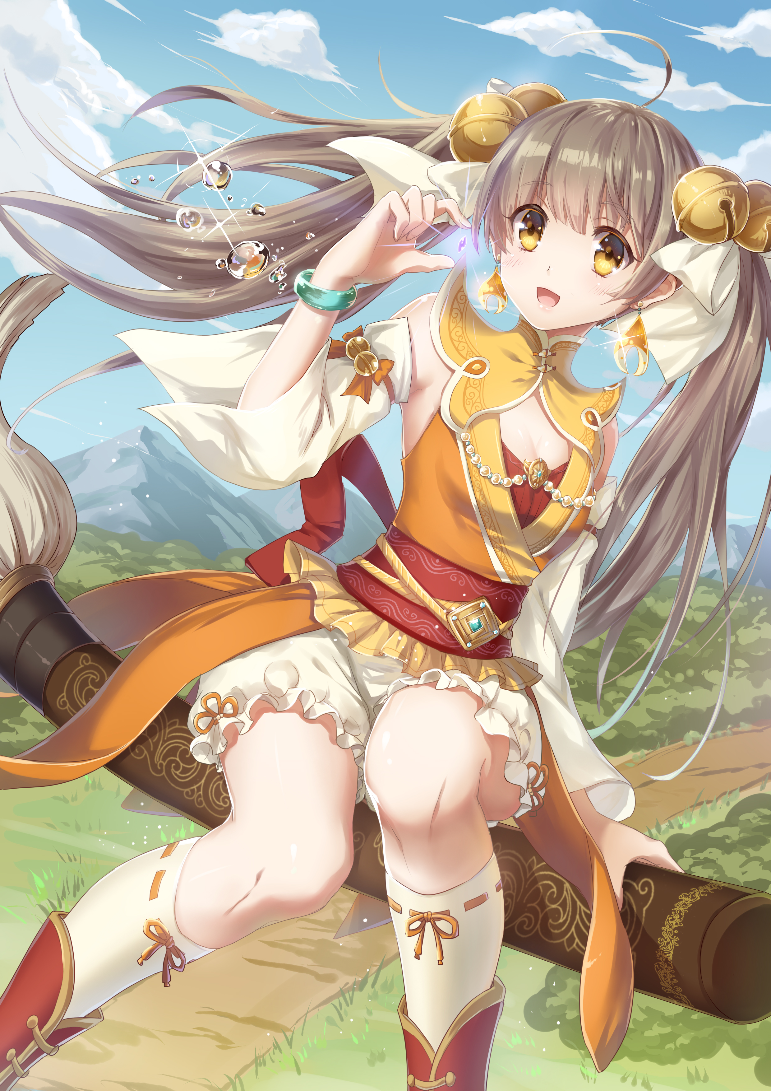 唯美国漫风格《三国罗曼史》游戏卡牌高清原画 女性版三国人物欣赏