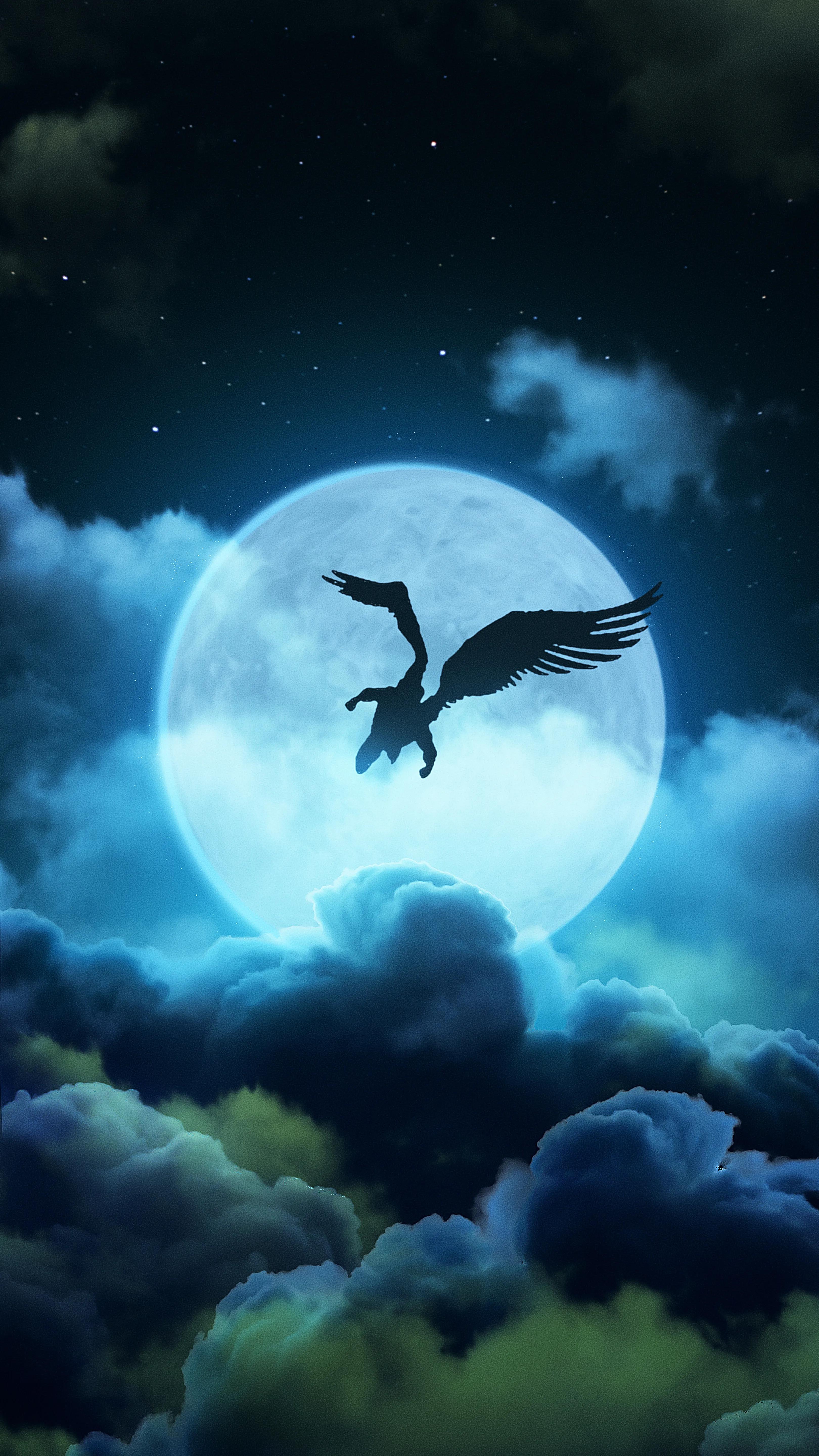 4k壁纸|天使与恶魔,即使背负黑色的翅膀,也要飞向天堂,飞向你