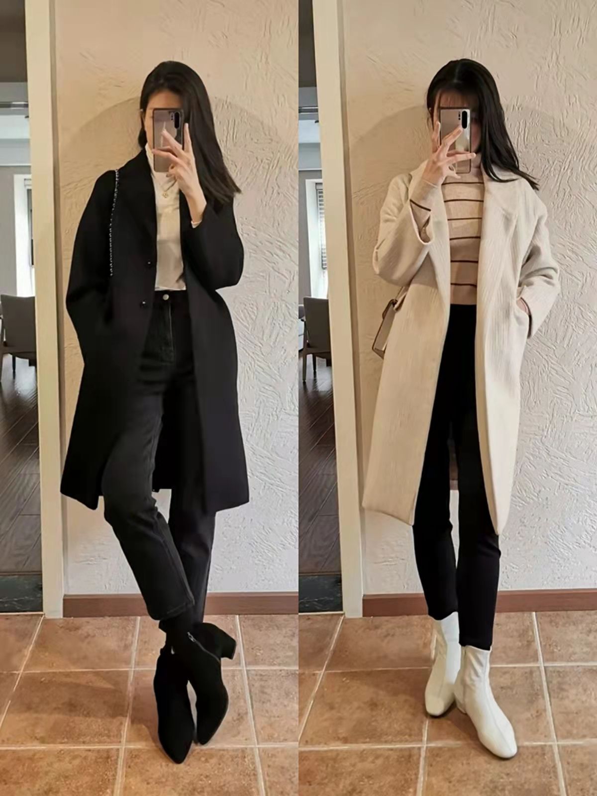“呢大衣+靴子”，才是冬季正确打开方式，穿搭思路为你总结好了