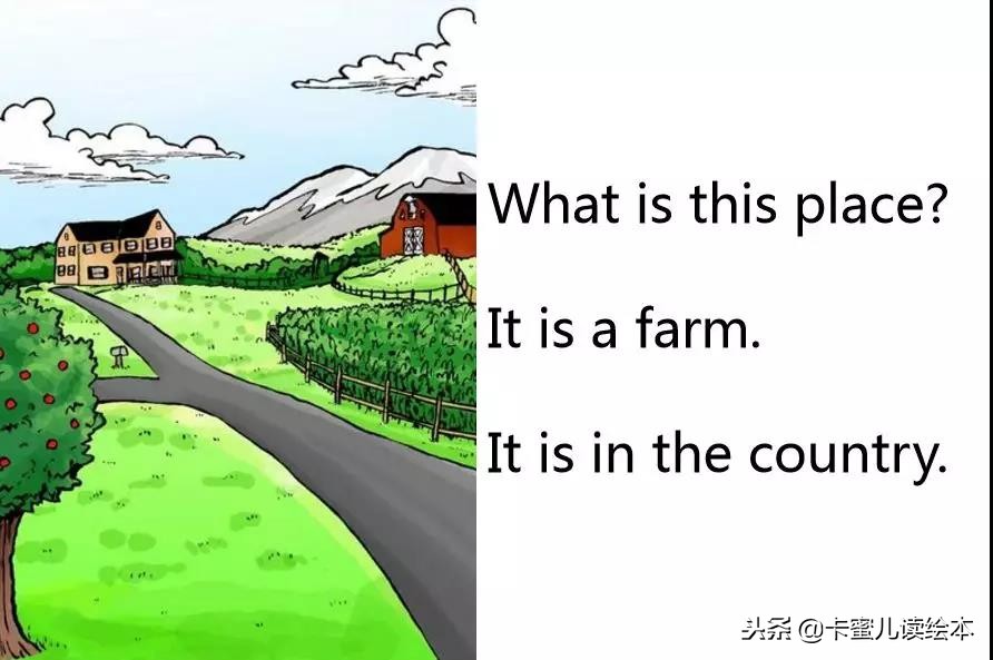 英文有声绘本《Country Places》乡村的地方