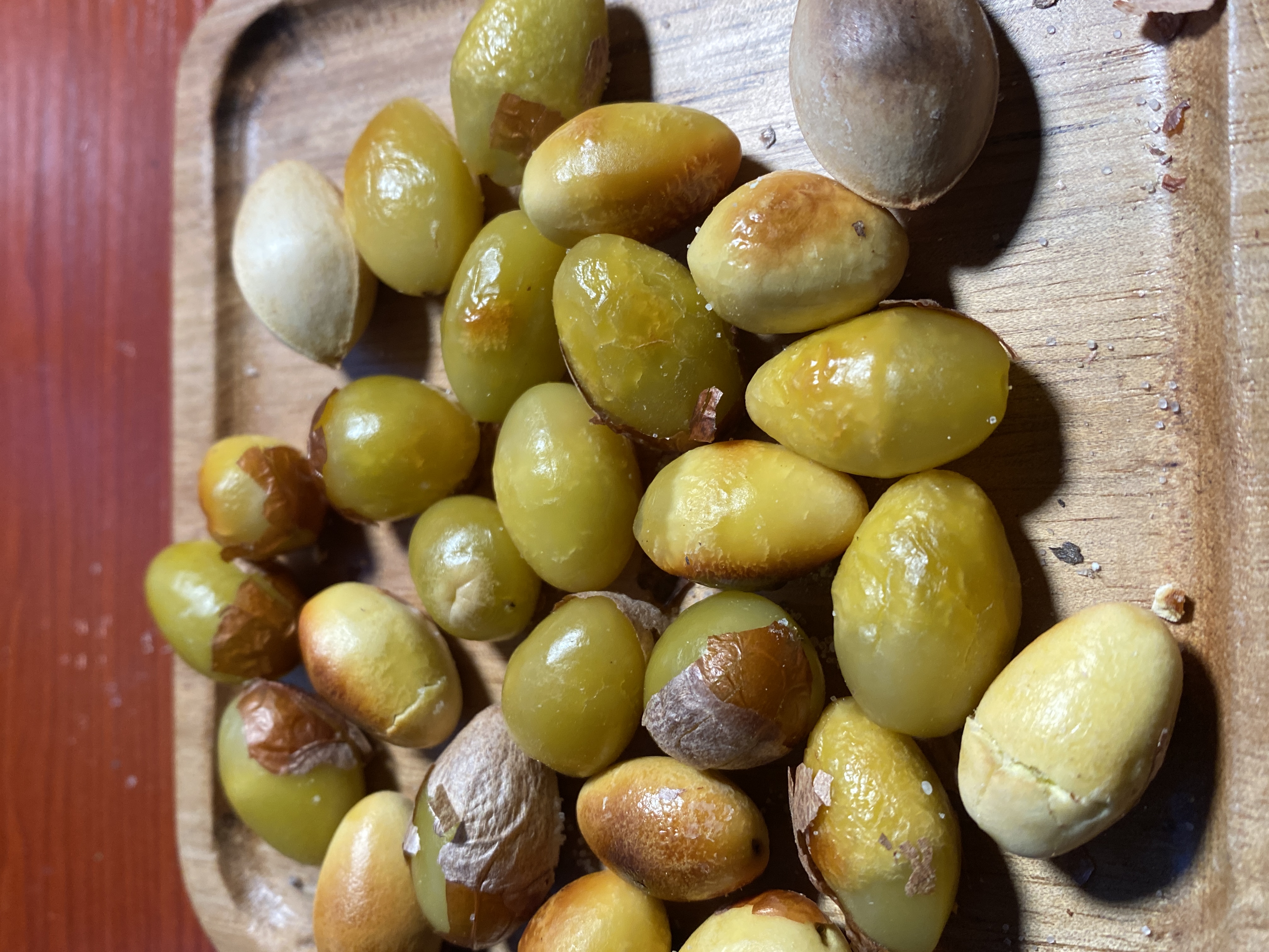 新鲜银杏怎么吃？盐烧银杏果，日本居酒屋必点下酒菜
