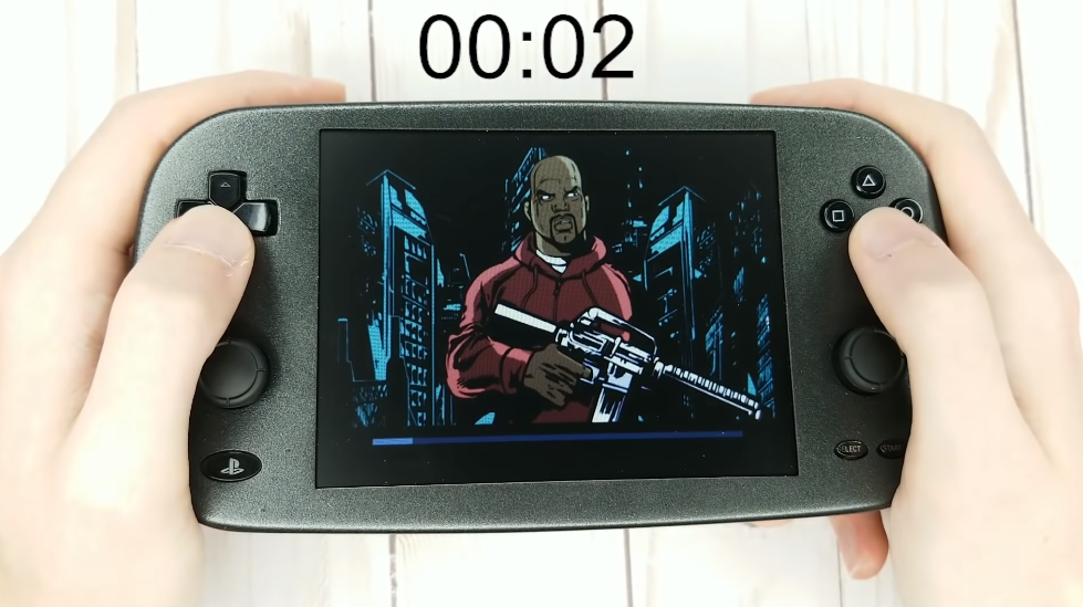 真·PSV精神续作：玩家在自制PS2掌机上装了一个Joycon摇杆-一机游戏