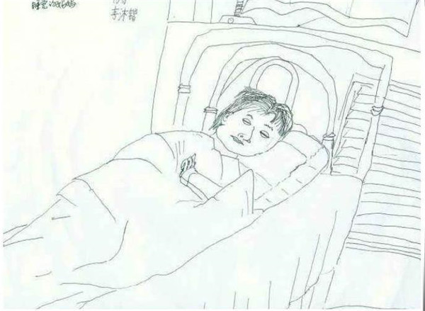 幼儿园让孩子画出“妈妈的睡姿”，脑洞大开的画面，小心回家挨打