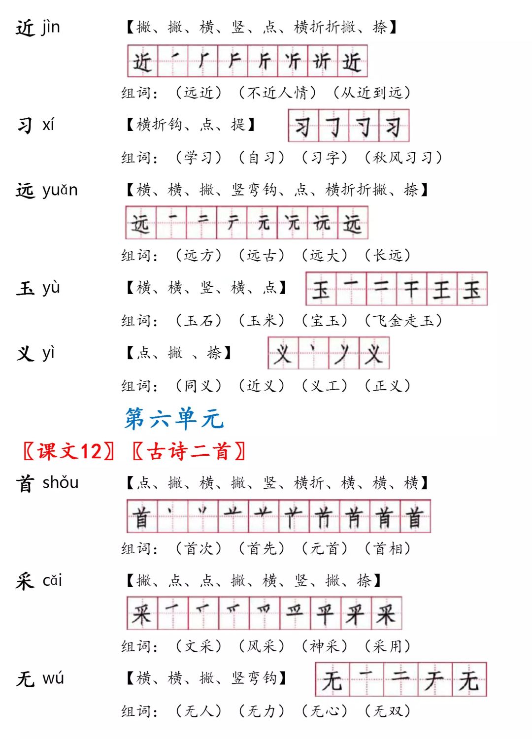 非文念什么（部编版一年级语文下册生字注音）