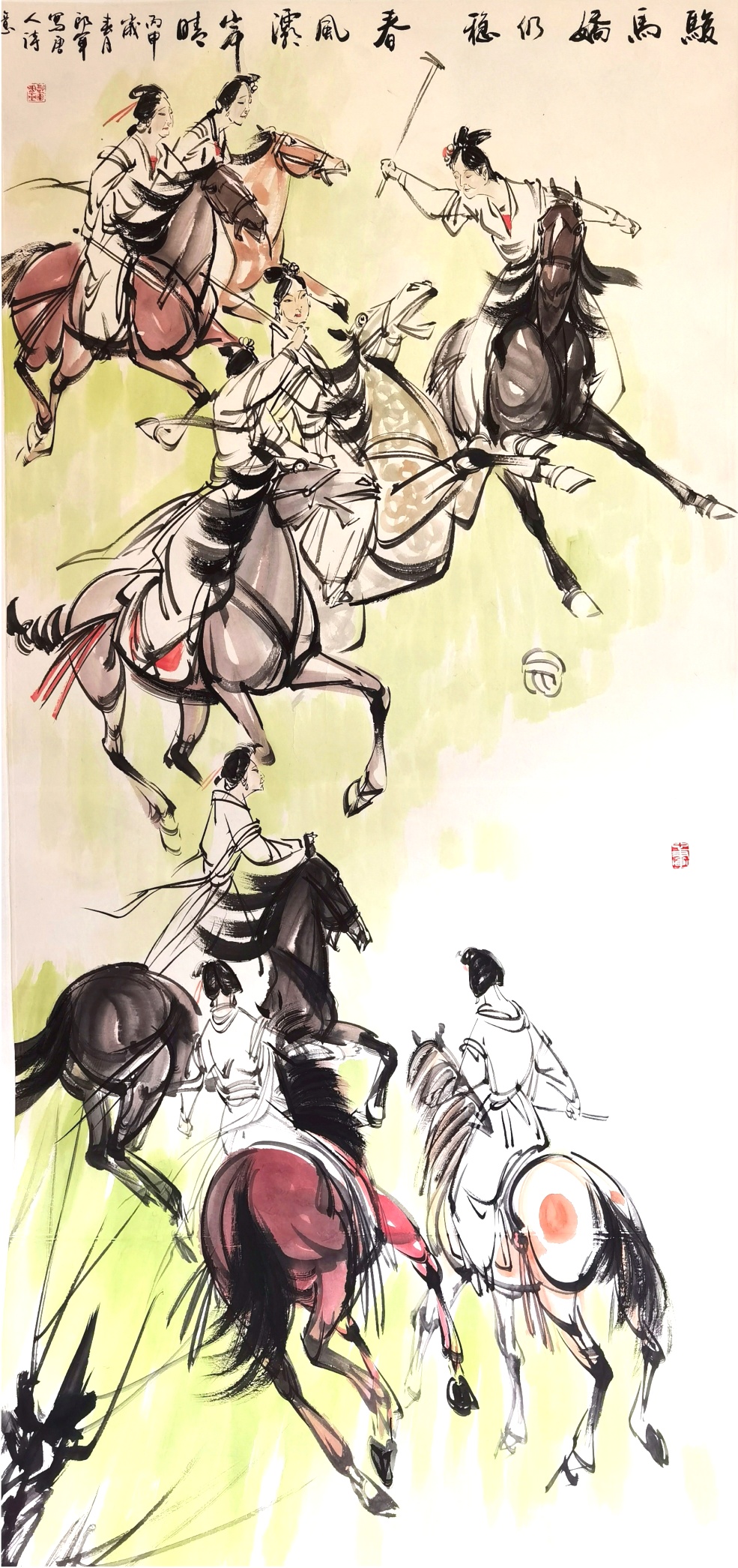 骏骨可追风 画中可观象——观郎军笔下的骏马