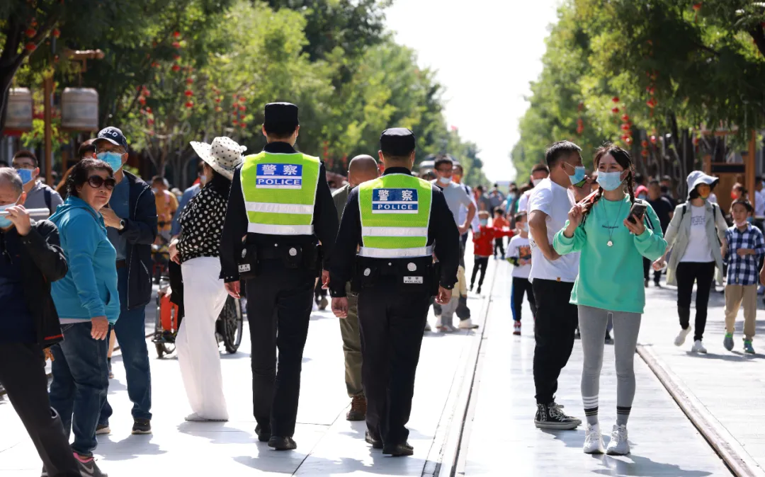 这份国庆假期安保工作成绩单,请查收!