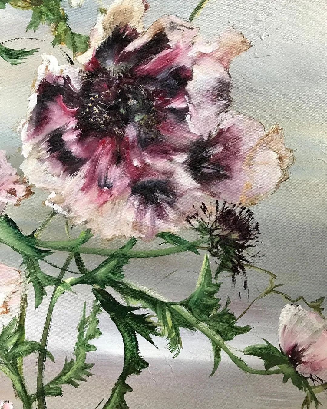 巴黎美院的天才女画家，花10年在自家的墙壁上作画，我被美哭了