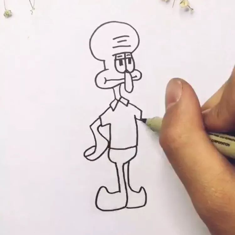【一学就会】教你画，可爱的章鱼哥~