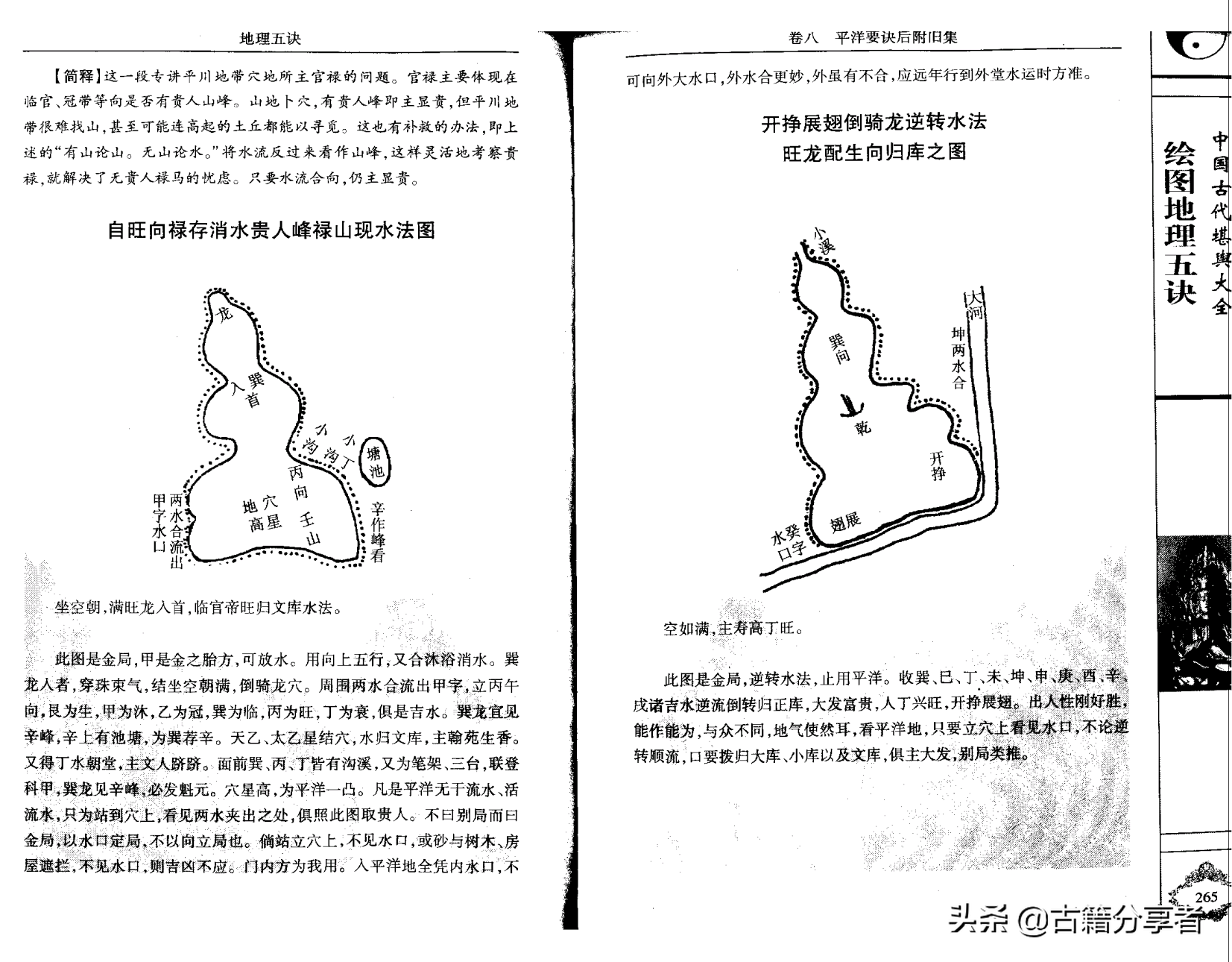 风水地理阴宅图解《地理五诀》3部份