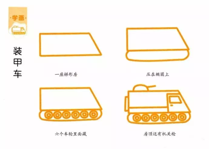 简笔画｜31个带儿歌的简笔画，海陆空都齐了，孩子都爱画，收藏！