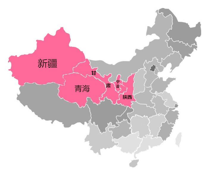 “西北”开头6所高校，2所985，陕西4所，甘肃2所