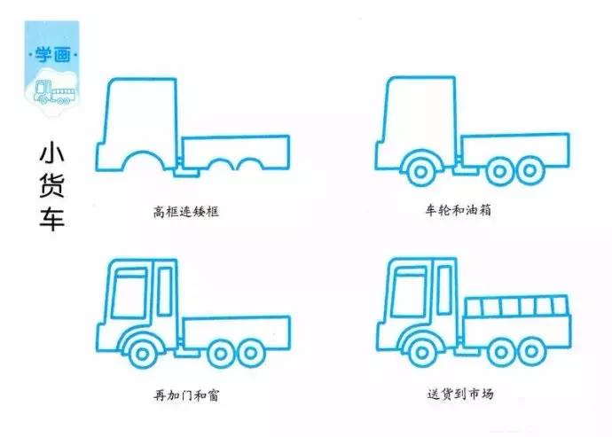 简笔画｜31个带儿歌的简笔画，海陆空都齐了，孩子都爱画，收藏！