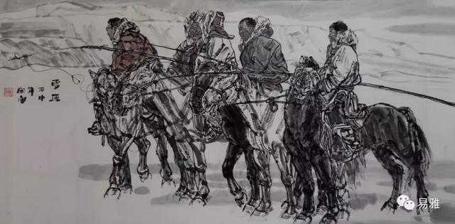 「易雅百家」傅向宏｜当代蒙古族题材绘画的民族特色