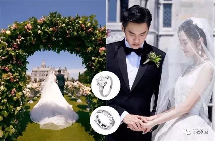 朱珠婚礼戴Tasaki，新郎戴百达翡丽，结婚珠宝腕表怎么配？