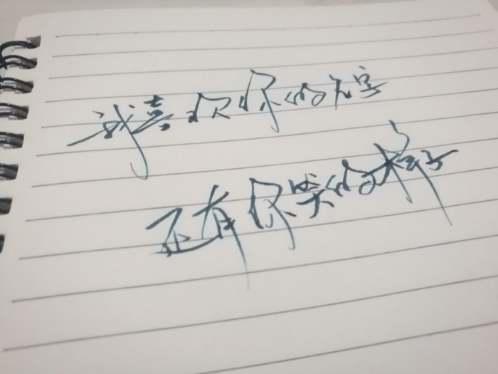 愿我一回眸的瞬间，望见你如花的笑颜
